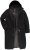 JP1880 Water-repellent Functional Coat with Wool Look Black - Bundy - Bundy Nadměrné Velikosti - 2XL-8XL