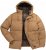 STHUGE Jacket Puffer With Warm Quilting Beige - Bundy - Bundy Nadměrné Velikosti - 2XL-8XL