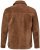 JP1880 Leather Jacket Genuine Cowhide Brown - Bundy - Bundy Nadměrné Velikosti - 2XL-8XL