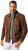 JP1880 Leather Jacket Genuine Cowhide Brown - Bundy - Bundy Nadměrné Velikosti - 2XL-8XL