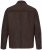 JP1880 Leather Jacket Goat Suede Shirt Collar Dark Brown - Bundy - Bundy Nadměrné Velikosti - 2XL-8XL