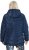 Ulla Popken Quilted Water Repellent Jacket Navy Blue - Bundy & kabáty - 