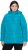 Ulla Popken Quilted Water Repellent Jacket Turquoise - Bundy - 
