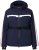 Ulla Popken Triple Function Racing Stripe Jacket Navy - Bundy - 