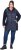 Ulla Popken HYPRAR Softshell Long Cut Jacket Navy - Bundy - 