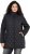 Ulla Popken HYPRAR Water-Repellent Quilted Jacket Black - Bundy - 