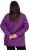 Ulla Popken HYPRAR Water-Repellent Quilted Jacket Plum - Bundy - 