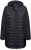 Ulla Popken HYPRAR Mixed Texture Water-Repellent Jacket Black - Bundy - 