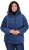 Ulla Popken HYPRAR Quilted Puffer Jacket Navy - Bundy - 