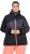 Ulla Popken Neon Ripple Performance Snow Jacket Black - Bundy - 