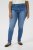 Kaffe Curve Laurina Džíny Washed/Destroyed Blue Denim - Džíny & Kalhoty ve Velkých Velikostech – Plus Size - 