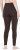 Ulla Popken Basic Stretch Knit Ankle Length Leggings Pine Brown - Džíny & Kalhoty ve Velkých Velikostech – Plus Size - 