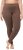 Ulla Popken Basic Stretch Knit Ankle Length Leggings Nougat Brown - Džíny & Kalhoty ve Velkých Velikostech – Plus Size - 