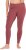 Ulla Popken Basic Stretch Knit Ankle Length Leggings Brick Red - Džíny & Kalhoty ve Velkých Velikostech – Plus Size - 