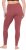 Ulla Popken Basic Stretch Knit Ankle Length Leggings Brick Red - Džíny & Kalhoty ve Velkých Velikostech – Plus Size - 