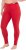 Ulla Popken Basic Stretch Knit Ankle Length Leggings Salsa Red - Džíny & Kalhoty ve Velkých Velikostech – Plus Size - 