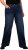 Ulla Popken Mary Fit Wide Leg Stretch Jeans Blue Denim - Džíny & Kalhoty ve Velkých Velikostech – Plus Size - 