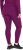 Ulla Popken Faux Fur Lined Stretch Leggings Pink Berry - Džíny & Kalhoty ve Velkých Velikostech – Plus Size - 