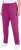 Ulla Popken Basic Drawstring Elastic Waist Cotton Blend Joggers Berry - Džíny & Kalhoty ve Velkých Velikostech – Plus Size - 