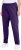 Ulla Popken Basic Drawstring Elastic Waist Cotton Blend Joggers Deep Violet - Džíny & Kalhoty ve Velkých Velikostech – Plus Size - 