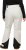 Ulla Popken HYPRAR Triple Function Ski Pants Snow White - Džíny & Kalhoty ve Velkých Velikostech – Plus Size - 