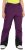 Ulla Popken HYPRAR Triple Function Ski Pants Grape Red - Džíny & Kalhoty ve Velkých Velikostech – Plus Size - 