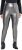 Ulla Popken Metallic Faux Leather Leggings Silver - Džíny & Kalhoty ve Velkých Velikostech – Plus Size - 
