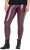 Ulla Popken Metallic Faux Leather Leggings Plum - Džíny & Kalhoty ve Velkých Velikostech – Plus Size - 