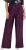 Ulla Popken Wide Leg Sequined Pants Mulberry - Džíny & Kalhoty ve Velkých Velikostech – Plus Size - 