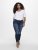 Only Carmakoma Willy Skinny Fit Jeans Blue - Džíny - 