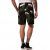 JP1880 Bermuda Shorts All-over Print Black - Šortky - Šortky Nadměrné Velikosti W40-W60