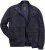JP1880 Soft Goatskin Suede Leather Jacket Navy - Kožené bundy - Kožené bundy ve velkých velikostech