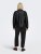 Only Carmakoma Robber Leather Jacket Black - Kožené bundy - 