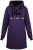 Nora Mikken KADRI Long Hoodie Purple - Mikiny & mikiny s kapucí - 