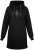 Nora Mikken KADRI WHITE Long Hoodie Black - Mikiny & mikiny s kapucí - 