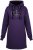 Nora Mikken KADRI WHITE Long Hoodie Purple - Mikiny & mikiny s kapucí - 