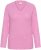 Kaffe Curve Emilia Pullover Pink Power Melange - Kaffe Curve - 