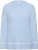 Kaffe Curve Jina Knit Pullover Powder Blue Melange - Pletené svetry - 