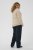 Kaffe Curve Jina Knit Pullover Feather Grey Melange - Pletené svetry - 