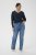 Kaffe Curve Lizzy Long Sleeve Pullover Midnight Marine - Pletené svetry - 