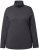 Ulla Popken Basic Long Sleeve Slim Fit Turtleneck Charcoal Grey Melange - Mikiny & mikiny s kapucí - 