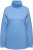 Ulla Popken Basic Long Sleeve Slim Fit Turtleneck Light Cornflower - Mikiny & mikiny s kapucí - 
