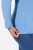 Ulla Popken Basic Long Sleeve Slim Fit Turtleneck Light Cornflower - Mikiny & mikiny s kapucí - Pohodlné mikiny, hoodie a pleteniny