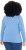 Ulla Popken Basic Long Sleeve Slim Fit Turtleneck Light Cornflower - Mikiny & mikiny s kapucí - 