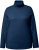 Ulla Popken Basic Long Sleeve Slim Fit Turtleneck Dark Blue - Mikiny & mikiny s kapucí - 
