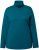 Ulla Popken Basic Long Sleeve Slim Fit Turtleneck Cerulean - Mikiny & mikiny s kapucí - 