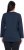 Ulla Popken Back To Basics V-Neck Relaxed Fit Cotton Tee Navy Blue - Trička - 