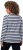 Ulla Popken Striped A-Line Long Sleeve Tee Navy Blue - Potištěná trička pro ženy - 