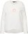 Ulla Popken Star Long Sleeve Graphic Tee Off-White - Potištěná trička pro ženy - 