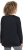Ulla Popken Puppy Graphic Christmas Long Sleeve T-Shirt Black - Trička - 